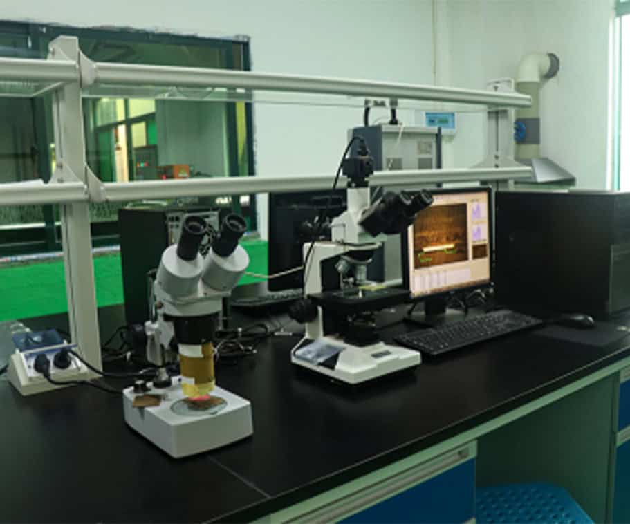 We invest in our lab and your product quality