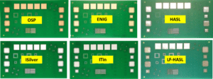 Comparison of ENEPIG with Other Surface Finishes