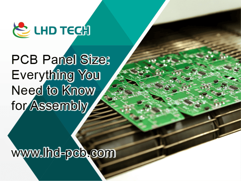 PCB panel size