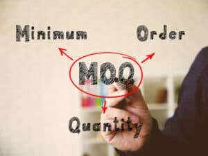 Minimum Order Quantities (MOQs)