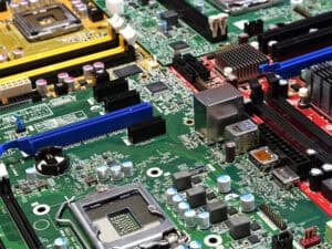 Modern,Computer,Motherboards.,Motherboard,Digital,Chip.,Technology,Background